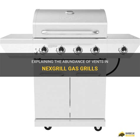 do gas grills have vents